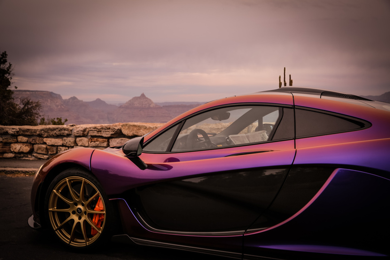 Illustration for article titled What It Was Like Driving My Dream Car, A Hyperblurple McLaren P1, Home